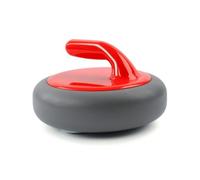 Fonowx Entraînement Balle Pierre de Sol Disque Glissant Poignée Sécurisée Plastique Synthétique pour Exercices de Livraison Simulée et Balayage Adapté aux, Rouge, 195 Mm