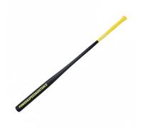 Fonowx Entraîneur de Swing de Golf Bâton d'Entraînement Outil d'exercice Accessoire d'Échauffement avec Tige Flexible en PU et pour Retour Réactif et, Jaune, 100CM