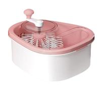 Fonowx Essoreuse à Sala Compact Passoire | Double Couche, sans, Essoreuse à Sala Panier, pour Plan Travail