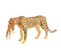 Fonowx Figurine de Jouet Léopard, Statue D'animal Sauvage pour Jouets éducatifs