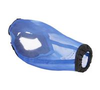 Fonowx Filet de tête Ajustable pour Chiens, Protection faciale en Maille, XL