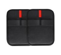 Fonowx Gant de Toilettage Accessoire de Mue Brosse de Bain et Gant de Nettoyage Lavable pour Un Contrôle des Poils Adapté pour Animaux à BOU, 2 Pièces