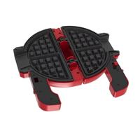 Fonowx Gaufrier Ménager Vertical avec ux Plaques Cuisson et Motif en Relief pour une Cuisson Homogène s Gaufres pour un Rapi et Facile