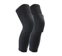 Fonowx Genouillère Antidérapant, color to 3, M - Convient À 27,5-42,5 Kg | Tissu Doux et Respirant, Élastique, Manchon Jambe avec Protection Genou, pour Basketball, Football, Enfants