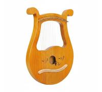 Fonowx Harpe Lyre Instrument à Cordes Harpe de Débutant Harpe de Timbre Évolutif Cordes Métalliques Réponse Claire Guide de, color to 4, Boîte+Grue+Bois