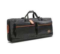 Fonowx Housse de Clavier Étanche Sac de Transport Étui Matelassé Oxford avec Deux Poches Frontales pour Partitions et Câbles Adaptée au Déplacement des Musiciens Concerts Répétitions Cours