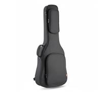 Fonowx Housse de Guitare Classique Étui Souple Sac à Dos Musical Poches Avant Zip Protectrice Rembourrage Épaissi en Tissu, 40 Pouces, Modèle Renforcé Épaissi, Noir Standard
