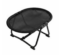 Fonowx Lit Pliant pour Animaux de Petite Taille Surélevé avec Filet Respirant Support Solide en Fer Structure Pliante Adaptée au Transport Utilisable Maison, Lit De Camp Pliant en Maille