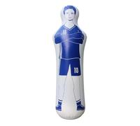 Fonowx Mannequin Football Gonflable Léger Base Arrondie Pesée pour Améliorer la Réactivité la Maîtrise du Ballon