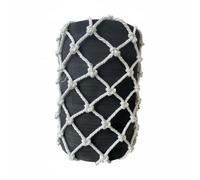 Fonowx Marin Tampon Défense pour Bateau Coussin Flottant Antichoc en Mousse EVA avec Filet Polyester Diamant Noué Prêt à Utiliser sans Gonflage Adapté à, 50 100 Cm, Polyester