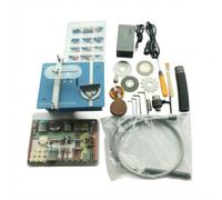 Fonowx Mini Scie de Table de Précision Scie à Découper Scie d'Établi Scie de Modélisme avec Guide d'Angle Ajustable et Échelle Demi-circulaire Corps en Métal