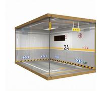 Fonowx Miniature Garage Display Vitrine, Modèle De Garage 2A, Orientation Droite