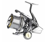 Fonowx Moulinet de Pêche Métal 4 Mots Clés Moulinet Frein Manivelle Construction Aluminium Laiton avec Traînée 25 11+1BB Adapté aux Pêcheurs Sportifs Compétitions Locales, 10000