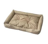 Fonowx Niche Confortable pour Chien et Chat, Matelas D'intérieur pour Caniche et Shiba Inu, Or