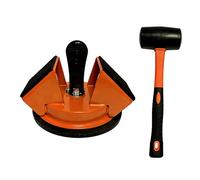 Fonowx Outil pour Creuser Des Trous dans Le Sol. Outil pour Creuser Des Trous dans Le Sol. Ventouse de Levage Robuste pour, Orange