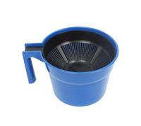 Fonowx Passoire avec Insert Perfore et Corps Rond Ouvert pour une Separation Facile s Particules Pendant le Controle Du Lait Dans les Salles Traite Mornes, Filtre À Lait En Forme De Cuillère