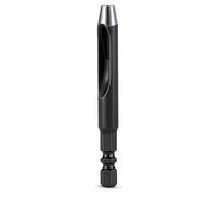 Fonowx Perforateur Électrique Poinçon Perçage Cuir Foret Creux Queue Hexagonale Acier Carbone Durabilité Longue Coupe Précise Débouchage Rapide Adapté aux Travaux Manuels Réparation Création, 9MM