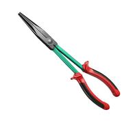 Fonowx Pince Nettoyage Colle Pince Revêtue Nettoyage Colle Machine Bande Pot Outil Grip Confortable Suppression Résidus Adapté Atelier Maintenance Longueur, Droit