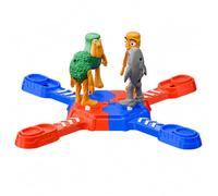 Fonowx Plateforme de Jeu Interactive Dotée d'une Base de Bataille Section Emboîtée Figurine Collectible Présentoir Imprimé Convenant à la Décoration Maison Réunions Enfants