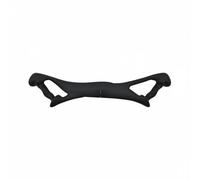 Fonowx Poignée de Traction Salle de Sport Poignée pour Poulie Câble LAT Pulldown Barre Traction Rangs Multi Prises Ergonomie Contrôlée Acier INOX TPE Adaptée , Noir-C