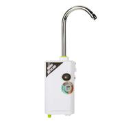 Fonowx Pompe à Air pour Pêche avec Tube Métallique Courbé pour Circulation l'eau dans Les Pêche en Plein Air, Array, Blanc