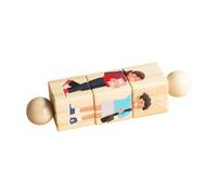 Fonowx Préhension Non Toxique Ergonomique, Léger, Manipulation pour Bébé, Tapis D'éveil, Crèche, Nourrissons, Silhouette