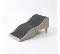 Fonowx Rampe Industrielle pour avec Conception Ondulée et Surface Non Glissante Structure et Légère pour Un Rangement Facile Permettant aux, Kaki, Modèle ondulé, Kaki éléphant - 34cm de Hauteur