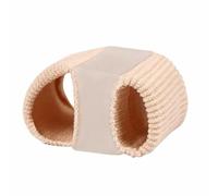 Fonowx Redresseur d’Orteils avec Double Trou, Petit, Couleur Chair | Élastique, Extensible, Orthèse, pour Maison
