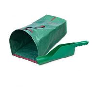 Fonowx Sac à Déchets de Jardin, Sac de Ramassage Des Feuilles, Sac de Jardin Léger, Pliable, Grande Capacité, Louche à Feuilles, Cuillère à Terre Portable et