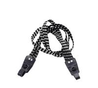 Fonowx Sangle d'Arrimage pour Chargement Vélo Crochs Métalliques Corps en Silicone Élastique pour Fixer Sacs à Dos Équipements sur Support Arrière pour Trajs