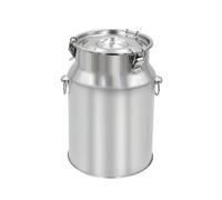 Fonowx Seau à Lait En Acier Inoxydable pr Machine à Traire Facile à Ntoyer Accessoire Traite Pratique pr Éleveurs Bo, 10L