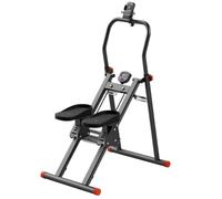 Fonowx Simulateur d’ Guidon | Compteur Électronique Intégré, Stepper Vertical D'appartement, Robuste, pour, Noir