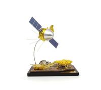 Fonowx Sonde Spatiale Tianwen-1 Maquette Modèle Figurine Réplique Orbiteur Détaillé Suspendu Au-Dessus d'un Socle Réaliste avec Véhicule d'Exploration Stylisé Adaptée au Bureau Étagère Vitrine