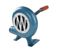 Fonowx Souffleur d'air avec Mini Ventilateur sans Fil à Manivelle pour Barbecue, Pique-Nique et Fours