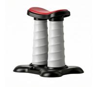 Fonowx Spring Push Up Appareil Dips Poignées Pompes Barre Pression Poitrine à Deux Ressorts en Acier avec Base Large Antidérapante et Support des, Noir, Noir, Double Ressort
