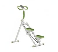 Fonowx Stair Climbing Machine Appareil de Vertical Climber Machine Mouvement Fluide à 45 Degrés Impact Réduit Soutien Articulations Résistance à Tension, Vert, Compteur 3e Gén.