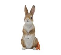 Fonowx Statue de Lapin Décorative, Cadeaux de Jardinage, Figurine de Lapin pour