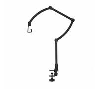 Fonowx Support Lampe Camping Rangement Réglable Support Lampe à Pince Table Fixe Pied D'éclairage Camping