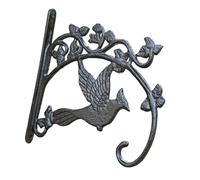 Fonowx Support pour Crochet pour Pot de Fleurs et Support Mural Robuste Suspension Décorative en Fer avec Montage Facile Convenable pour La, Martin-pêcheur