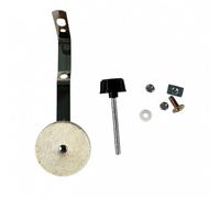 Fonowx Tambour Amortisseur de Batterie Tapis d'Atténuation des Résonances Sourdine à Molette Coussinet en Feutre Étrier de Montage Robuste Adapté aux Répétitions Studios Maison Enregistrements Scènes