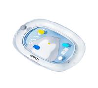 Fonowx Tapis de Jeu Aquatique Sensoriel pour Chats, Jouet Gonflable pour Chats et Chiens, Version Améliorée avec Une Fonction Rafraîchissante Plus épaisse Po, Gris, M