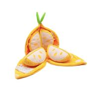 Fonowx Tas de Chiens Jouets Grincement Drôle Enrichissement de Jouet Orange