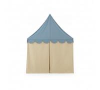 Fonowx Tente d'Intérieur Enfant Cabane Maisonnette Tipi Auvent Lecture et Jeu ure Haute et Bas Rayé Espace Dédié et, Style to 1