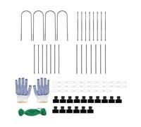Fonowx Treillis de Concombre de Jardin 70 X 70 Pouces pour Plate-Bande surélevée, Cadre de Support de Culture de Plantes en Arche