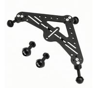 Fonowx Triangulaire Rotules Légère | Stable, Support Caméra -Marine, Plongée