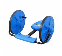 Fonowx Vélo d'Équilibre Enfant d'exercice Tricycle d'Intérieur Draisine pour Apprendre l'Équilibre avec Structure PP et Métal Repose-Pieds Sécurisé Adapté aux Jeux à la Maison Maternelle, Bleu