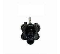 Fonowx Verrillage Sangle Basse Discr Sangle Plaque Décorative En Forme Fleur pr Répétitions, Noir