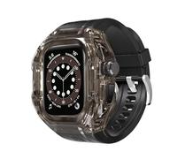 FONREST bracelet robuste pour Apple Watch Ultra 2/1 49 mm avec protecteur d'écran, bracelet de protection sport et film PET, protection intégrale antichoc militaire