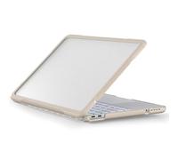 FONREST Coque rigide givrée pour MacBook Neo (A3404 A18 Pro Chip 13") avec bords enveloppés en TPU, revêtement translucide mat, anti-traces de doigts, antidérapant et antichoc pour ordinateur portable