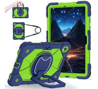 FONREST Coque robuste pour Samsung Galaxy Tab S11 11" 2025 SM-X730/X736B avec [porte-stylo S] avec anneau de suspension pivotant/anneau de suspension, poignée de levage et bandoulière - Résistante aux